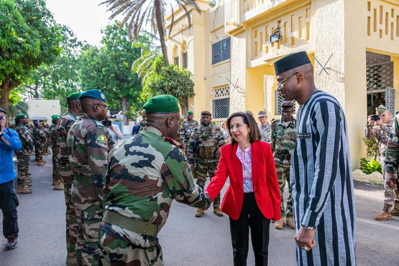 Spanish MoD meets military leadership, Mali