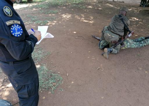 EUTM Mozambique training activities in Chimoio