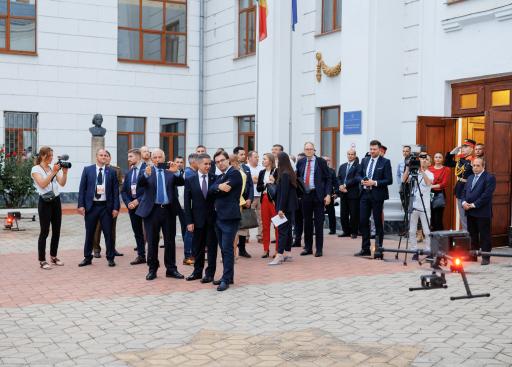 High Representative/Vice-President Josep Borrell at the handover of EPF financed equipment