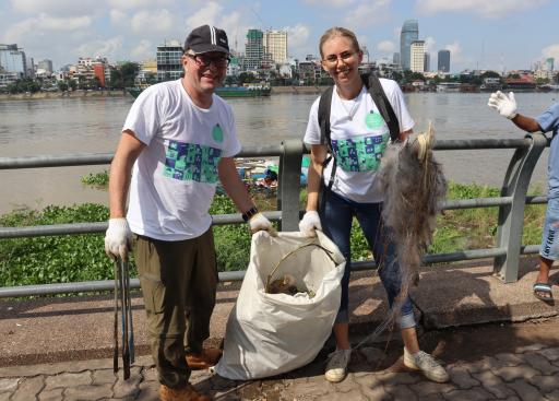 EU-ASEAN Green Diplomacy Week 2023 in Cambodia: Mekong River Cleanup