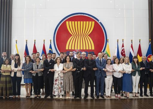 Meeting at the ASEAN Secretariat