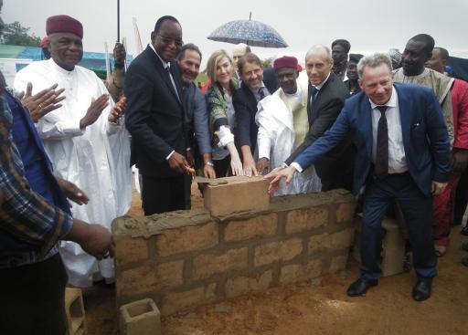 Laying of the foundation stone for the CMCF2 barracks in Birni N'Konni in 2019