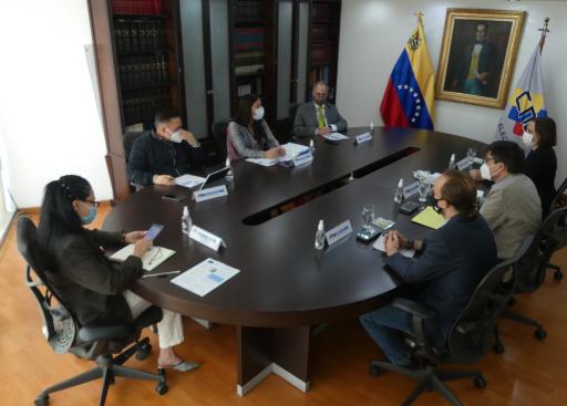 First meetings between the #MOEUE Venezuela2021 and the National Electoral Council