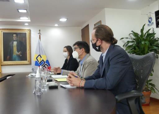 First meetings between the #MOEUE Venezuela2021 and the National Electoral Council