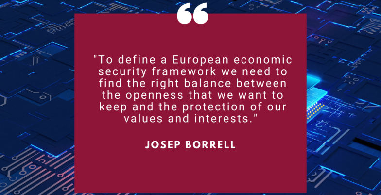 Economic security is a new horizon for EU foreign and security policy