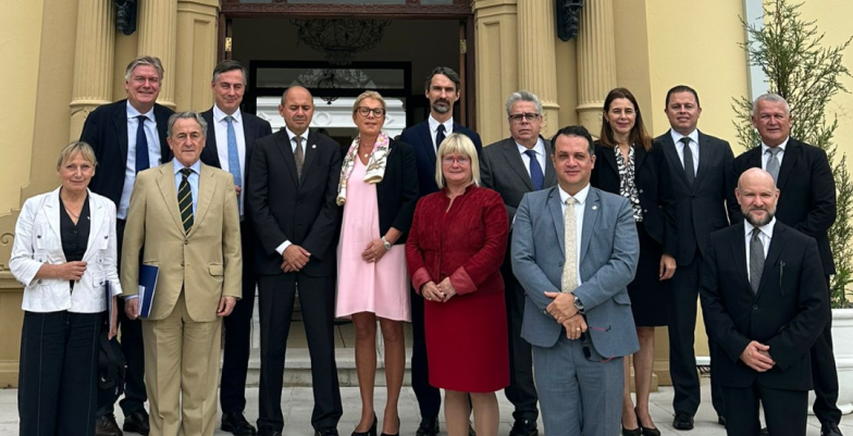 Visita de Eurodiputados al Ministerio de Relaciones Exteriores y Culto de Costa Rica