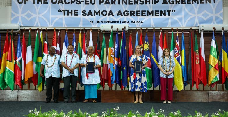Samoa Agreement: EU and its Member States sign new Partnership Agreement with the Members of the Organisation of the African, Caribbean and Pacific States
