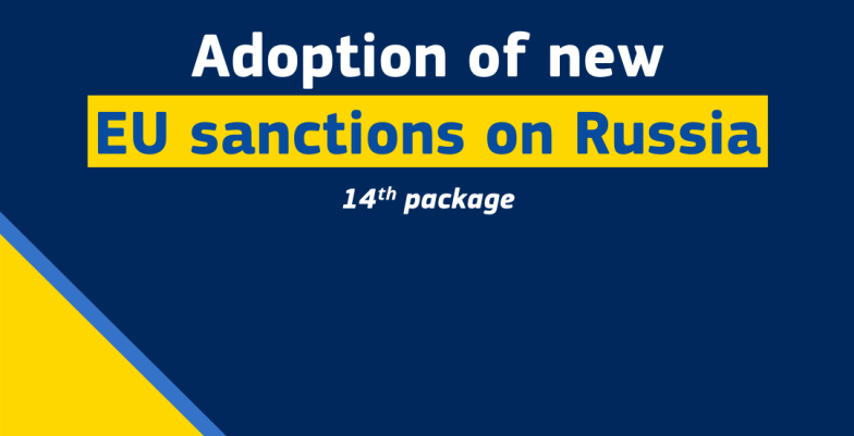 Adoption of new EU sanctions on Russia
