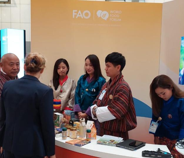 Bhutanese Youth Met EU Officials at FAO in Rome