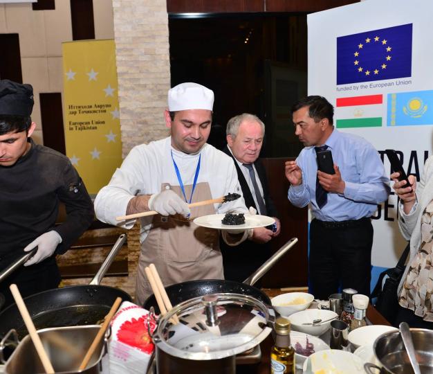Cooking event of the EU Delegation