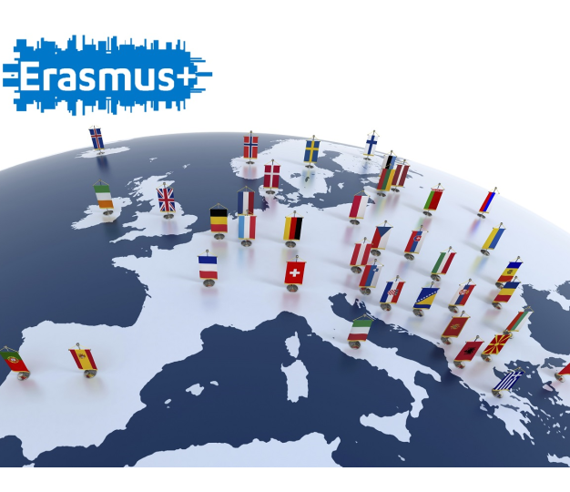 Erasmus+ map