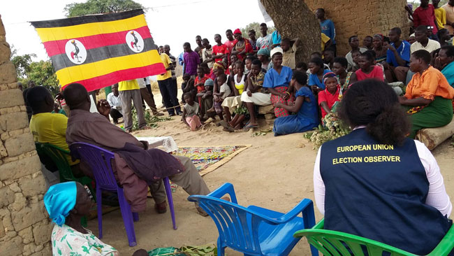 EU deployed an Election Observation Mission to Uganda ahead of February General Elections